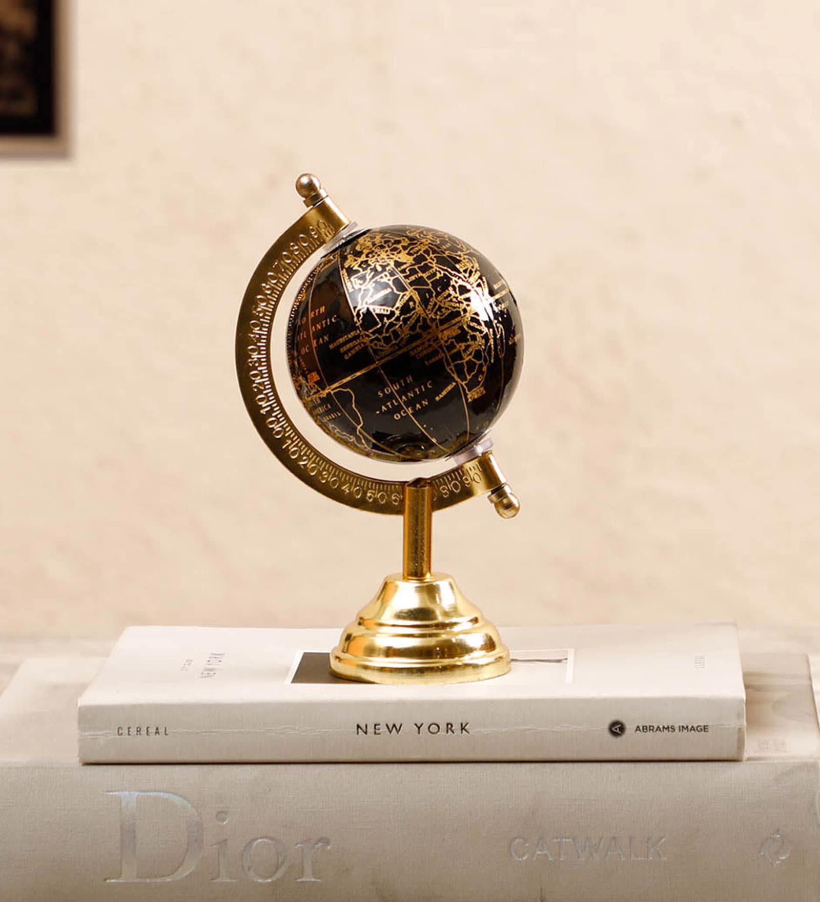 Gold Eames Miniature Globe