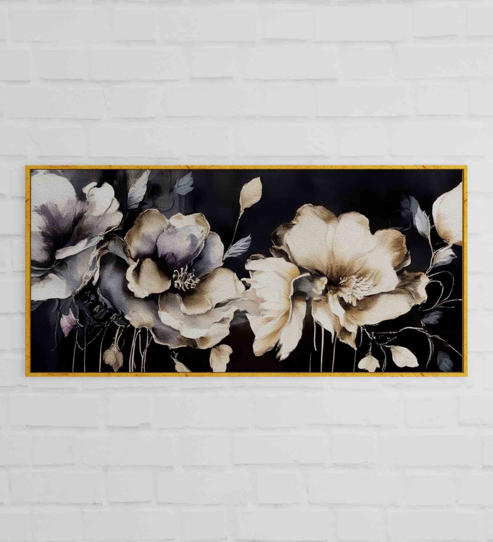 Multicolour Engineered Wood Art Print