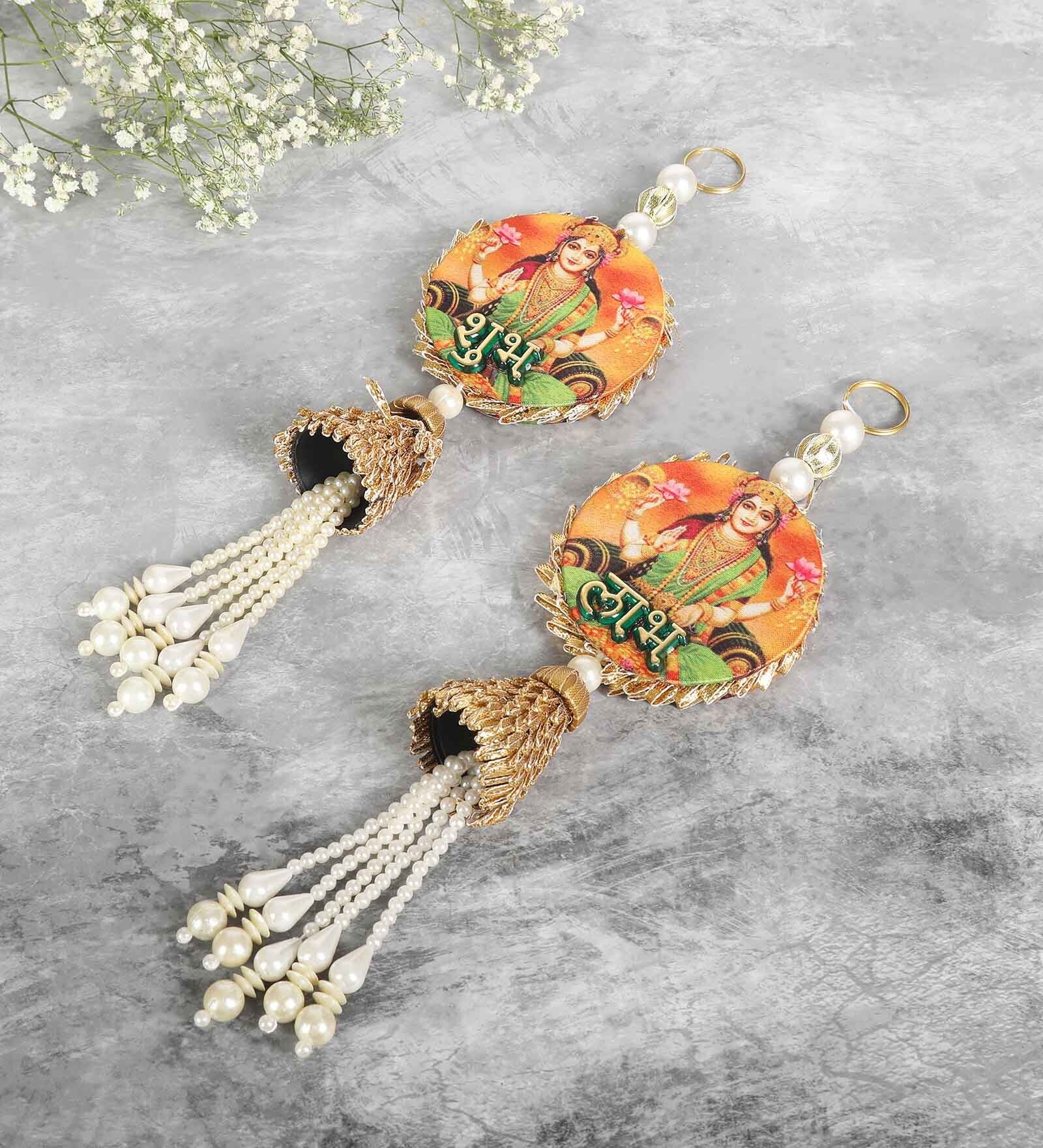 Gold Fabric Hanging Toran