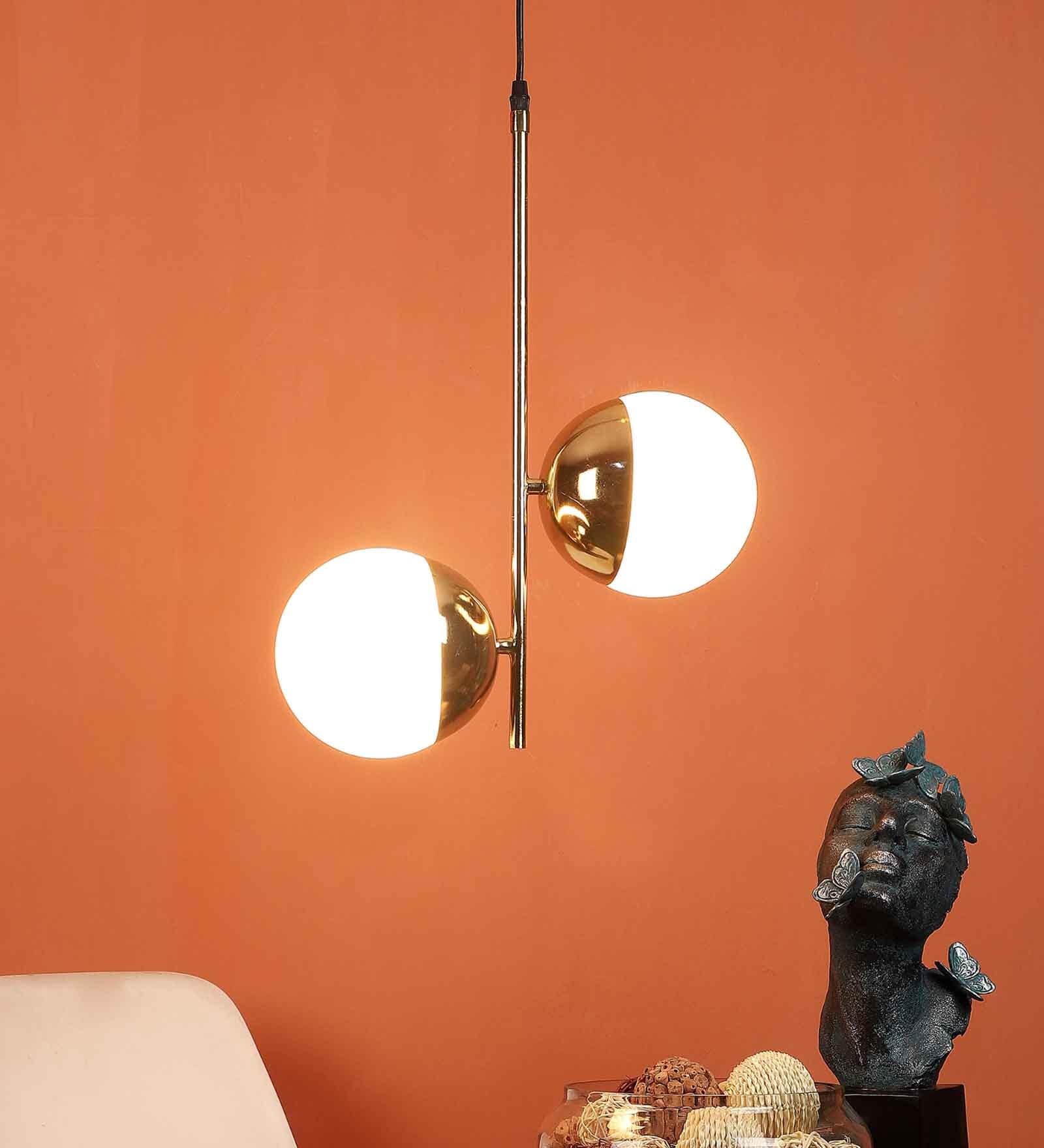 Adelle Gold Iron Hanging Light
