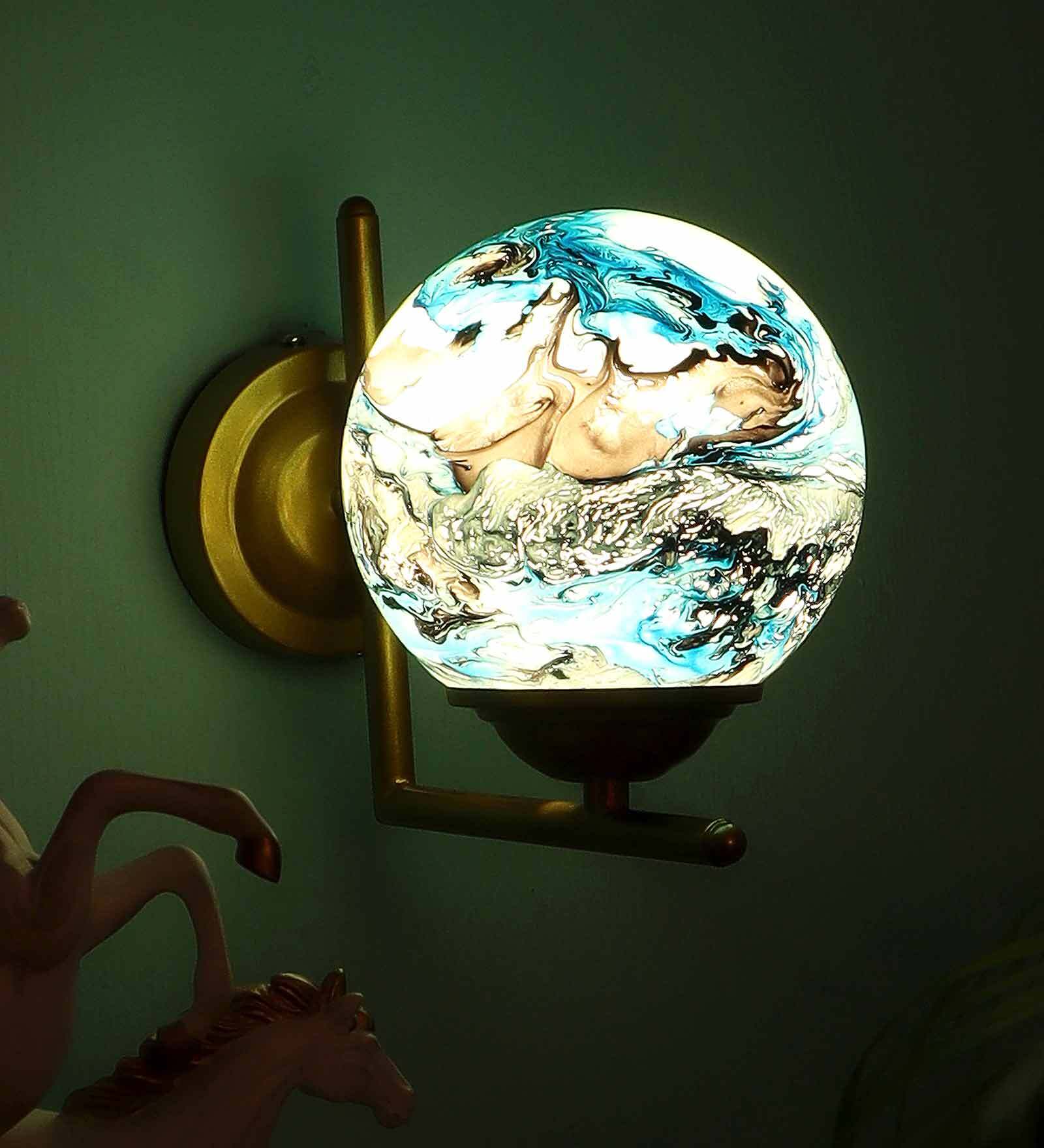 Charlotte Gold Iron Wall Sconces