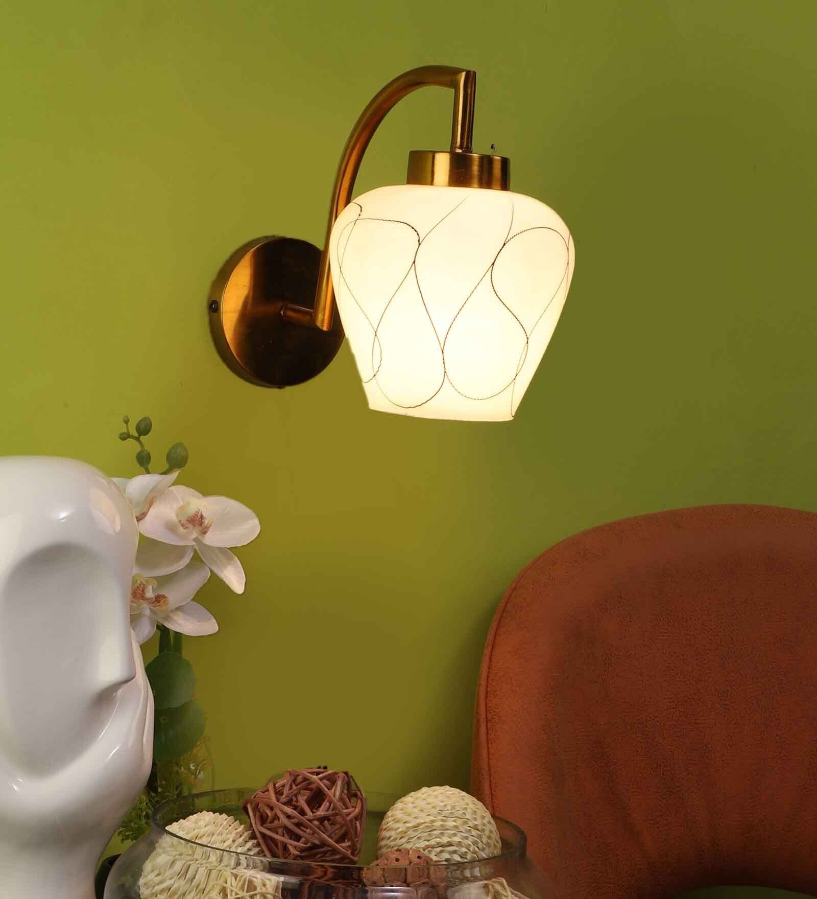 Droplet Gold Iron Wall Sconces