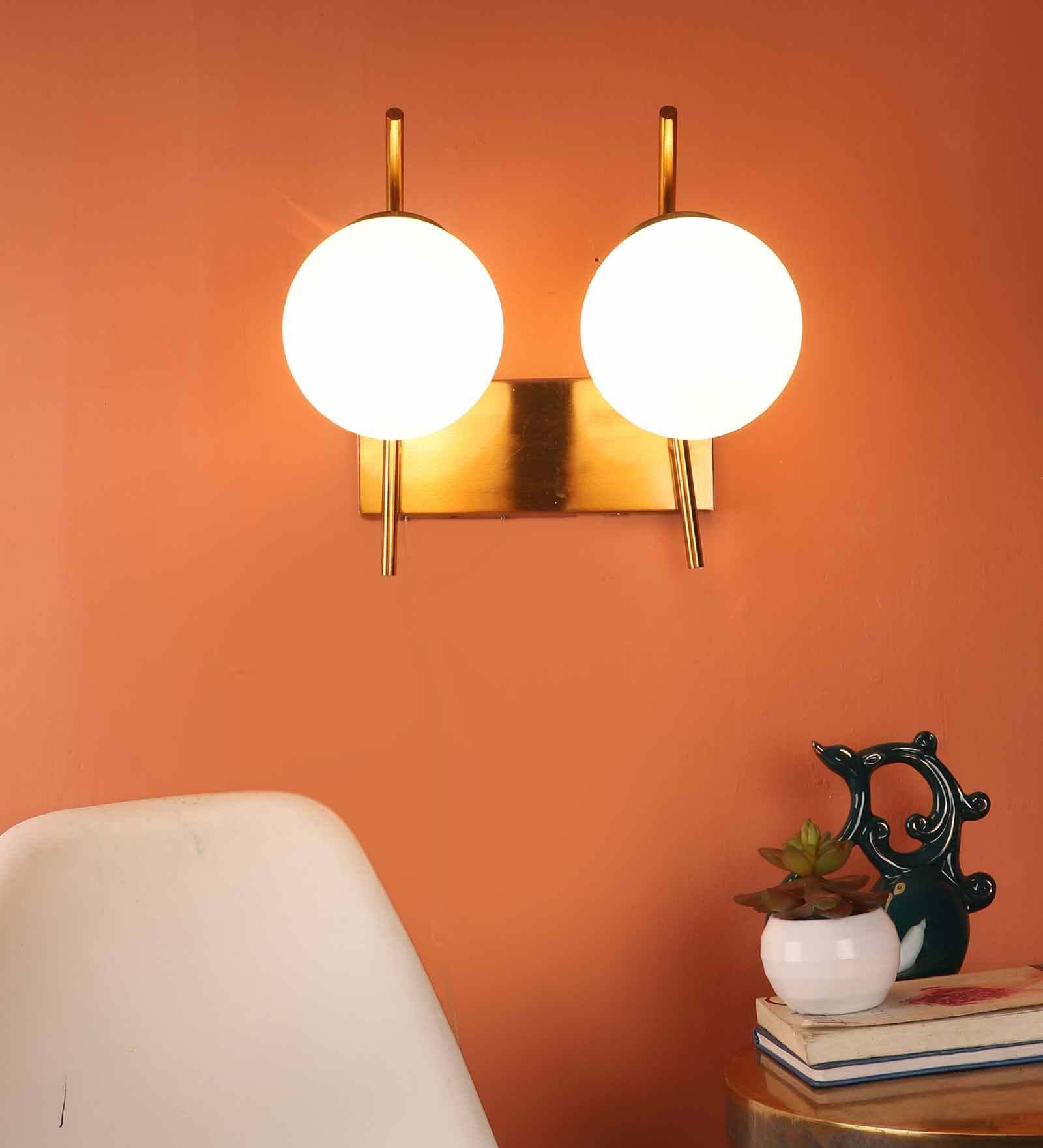 Carolie Metal Novelty Wall Light (Antique Gold)