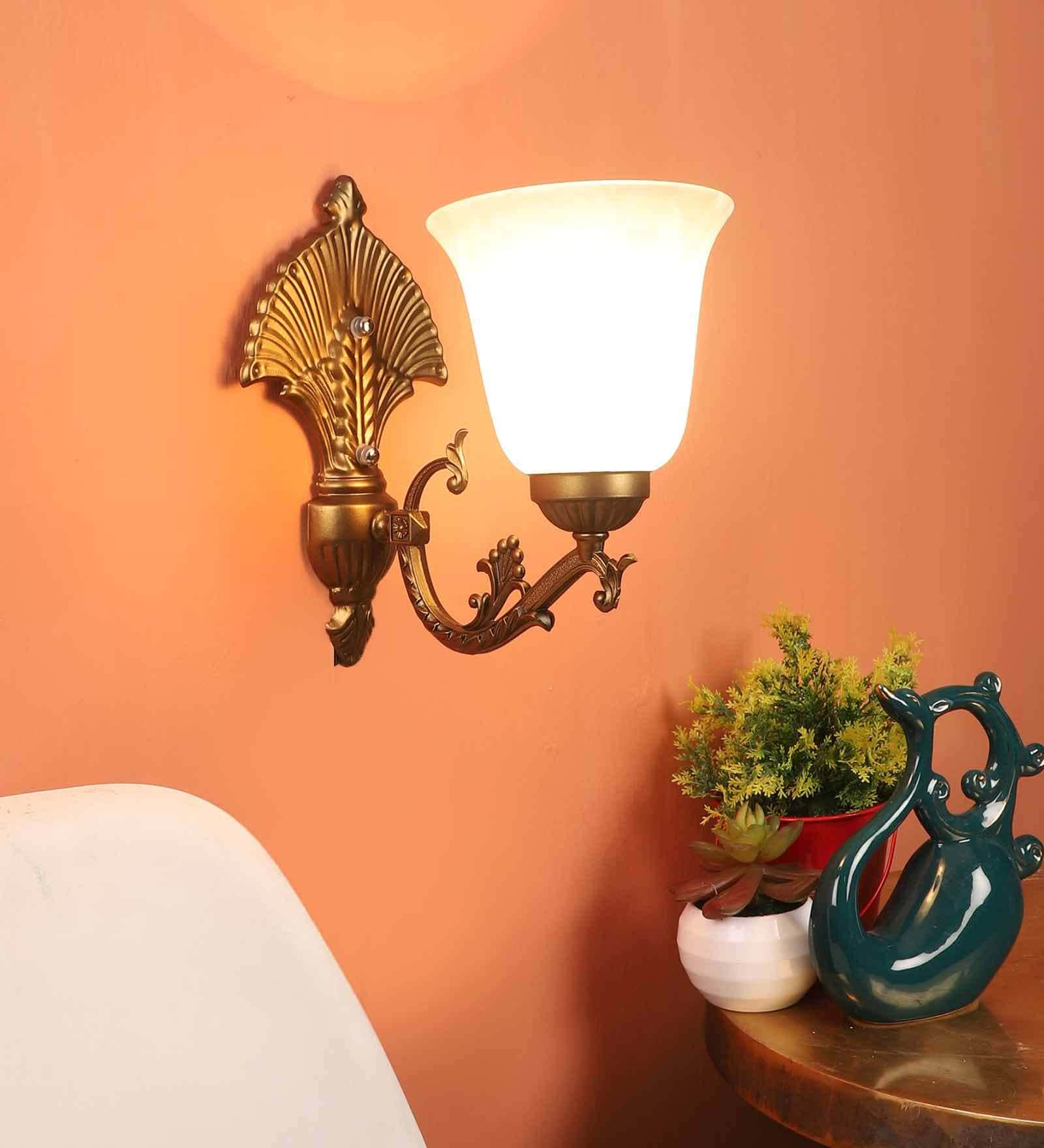 Gold Iron Wall Lights