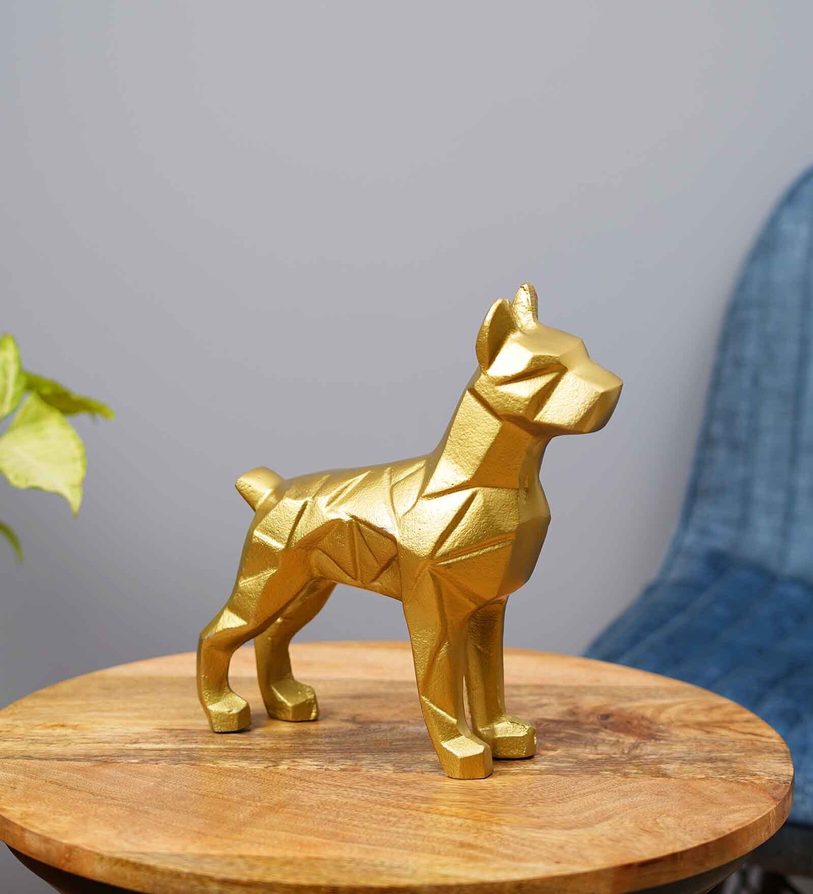 Aluminium Gold Dog