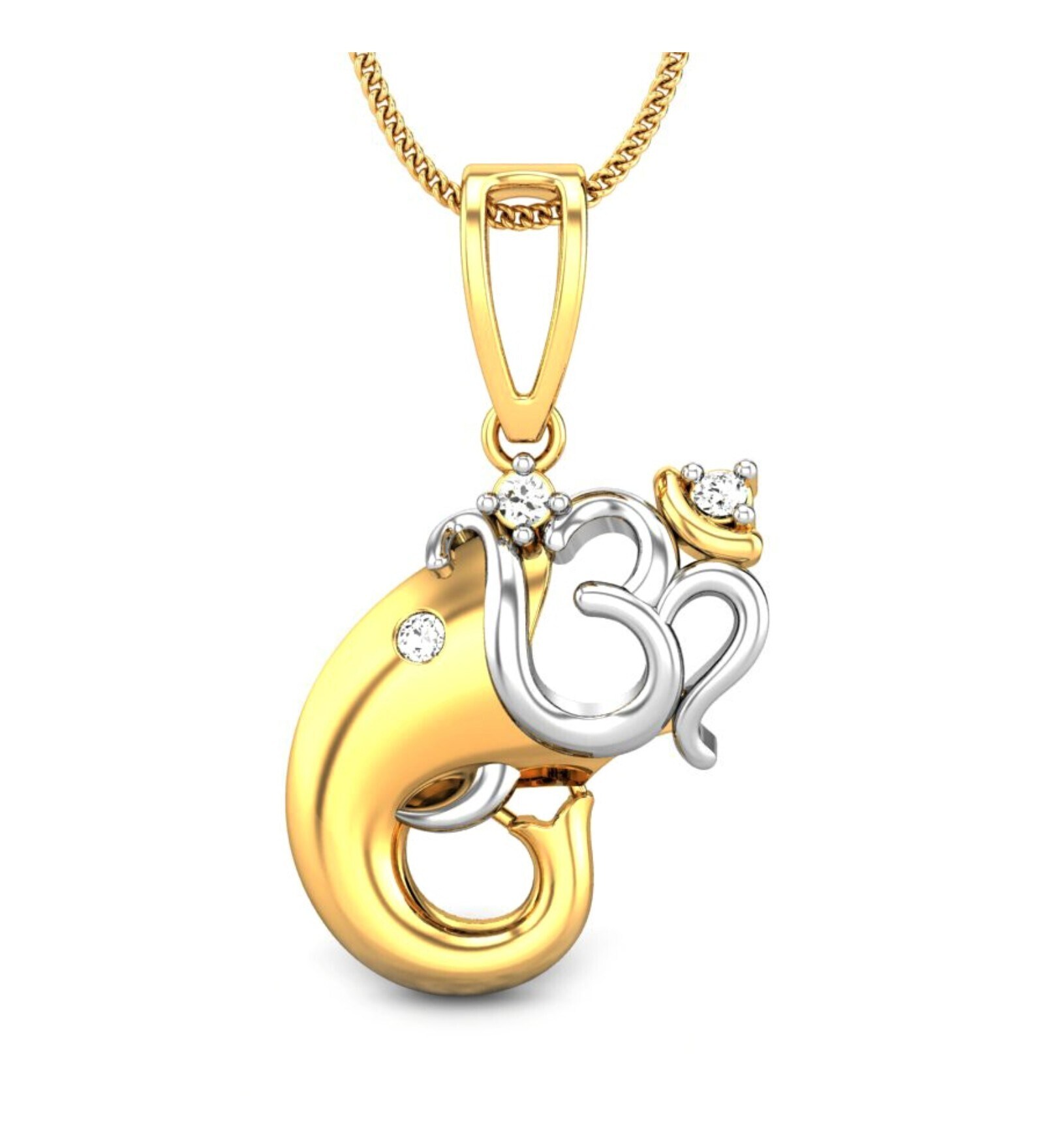 Buy Ganesh Gold 2.65 Grams BIS Hallmark Pendant at 11 OFF by Candere