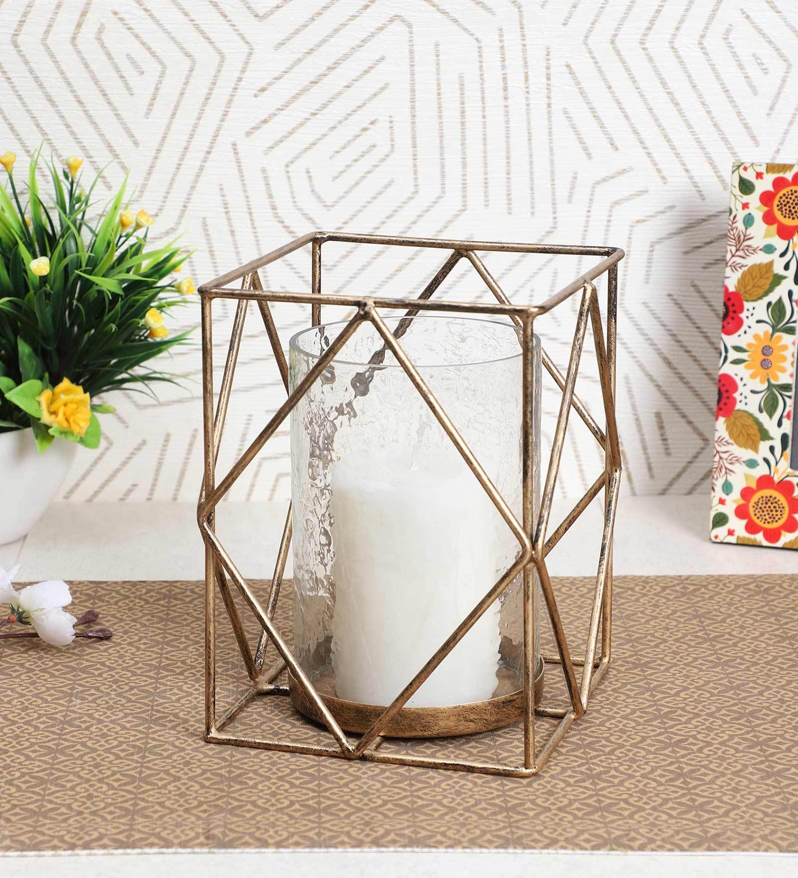Buy Gold Metal Table Candle Holder by Global Glory at 20 OFF by Global Glory Pepperfry
