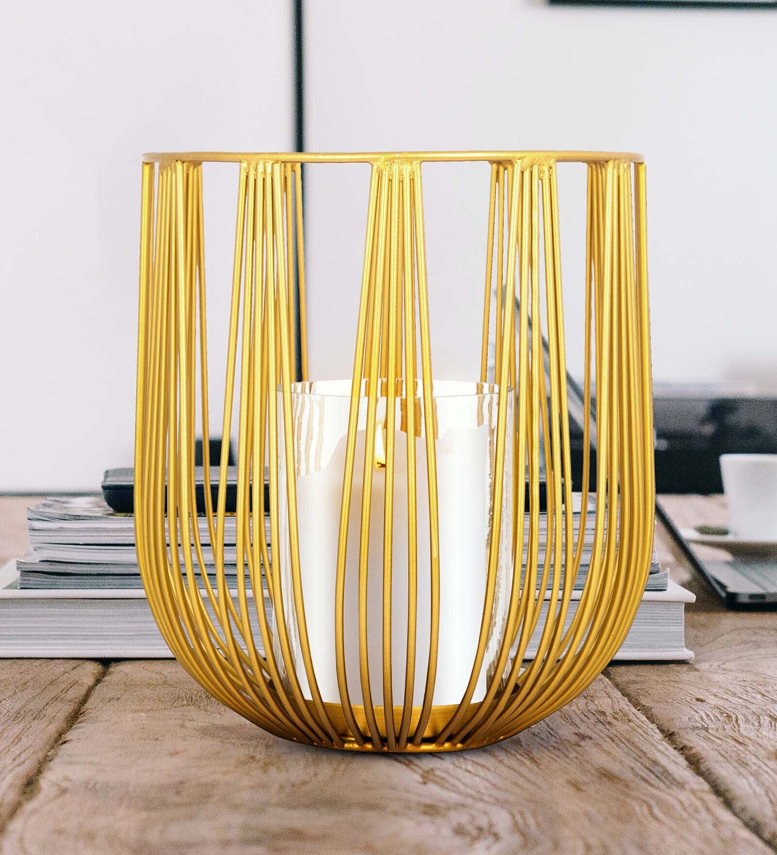 Buy Gold Metal Table Candle Holder by House of Sajja at 33 OFF by House of Sajja Pepperfry