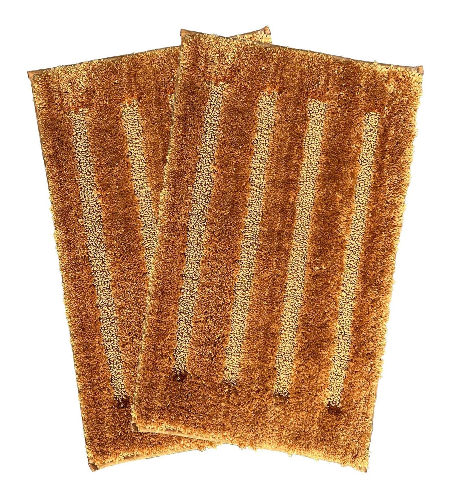 Gold Microfiber 16x24 Inches Super Soft Bath Mat