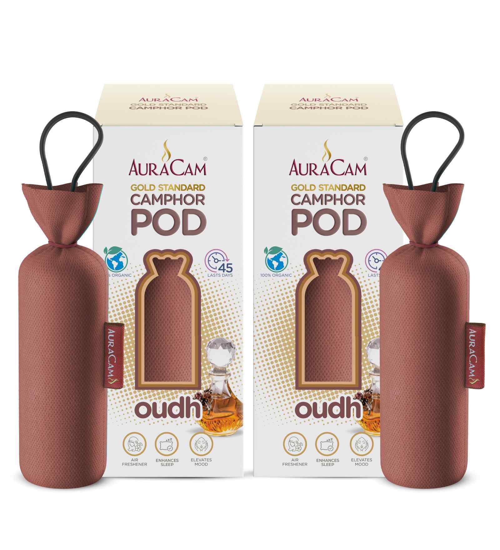 Gold Standard Camphor Pod Cone (Oudh)