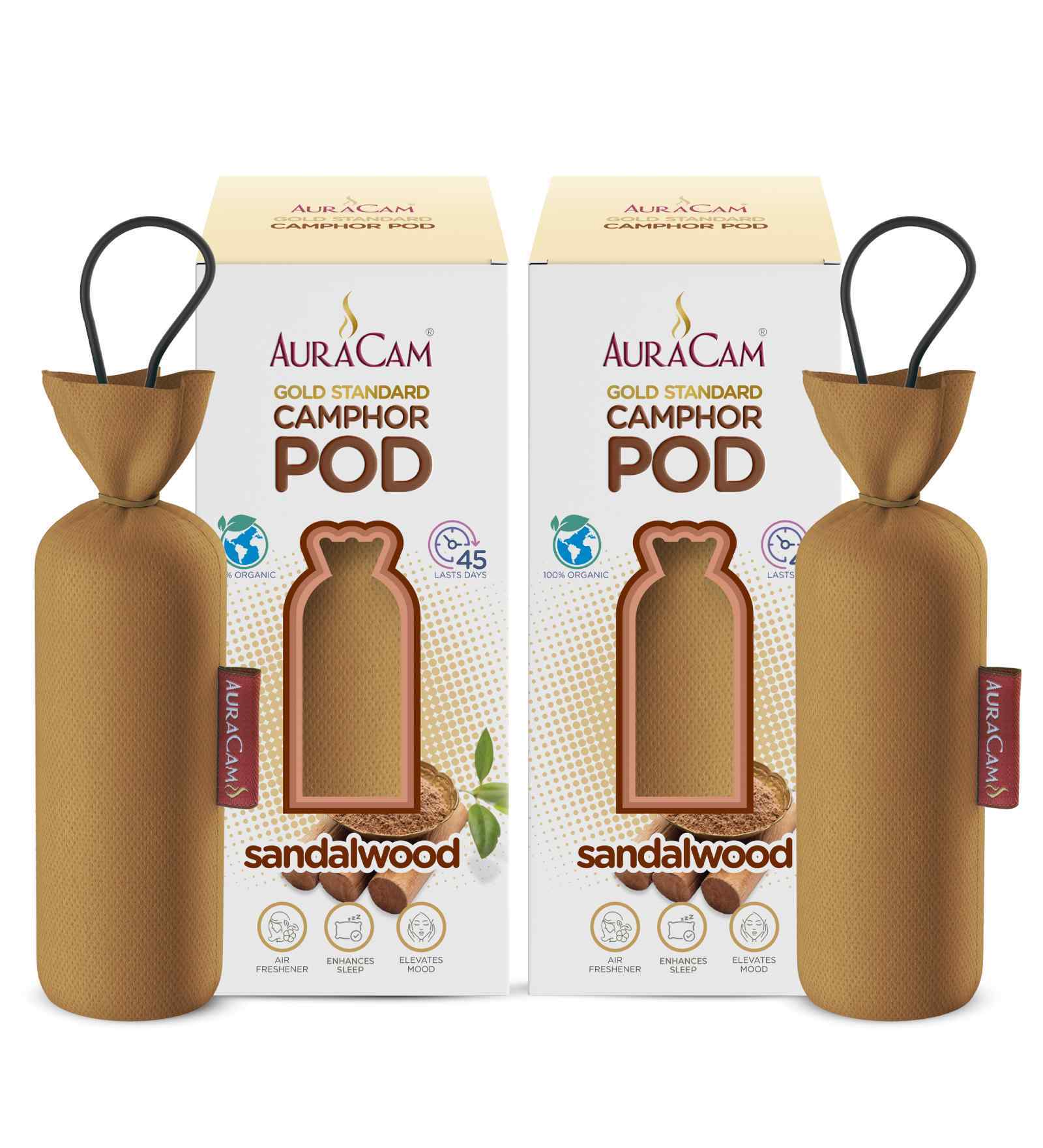 Gold Standard Camphor Pod Cone (Sandalwood)