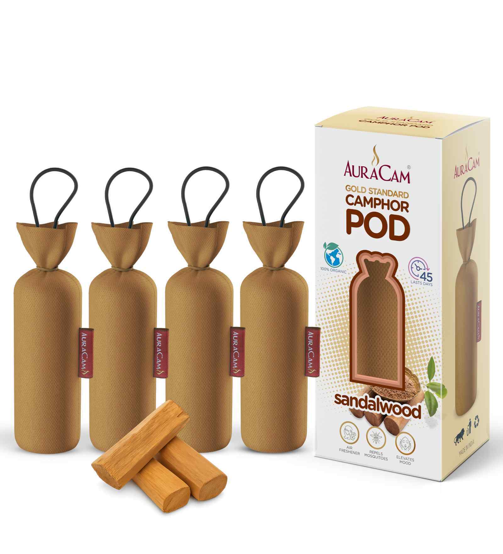 Gold Standard Camphor Pod Cone (Sandalwood)