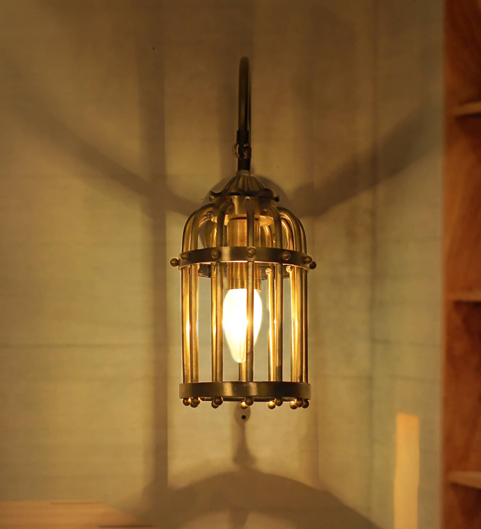 Caen Gold Metal Wall Sconces