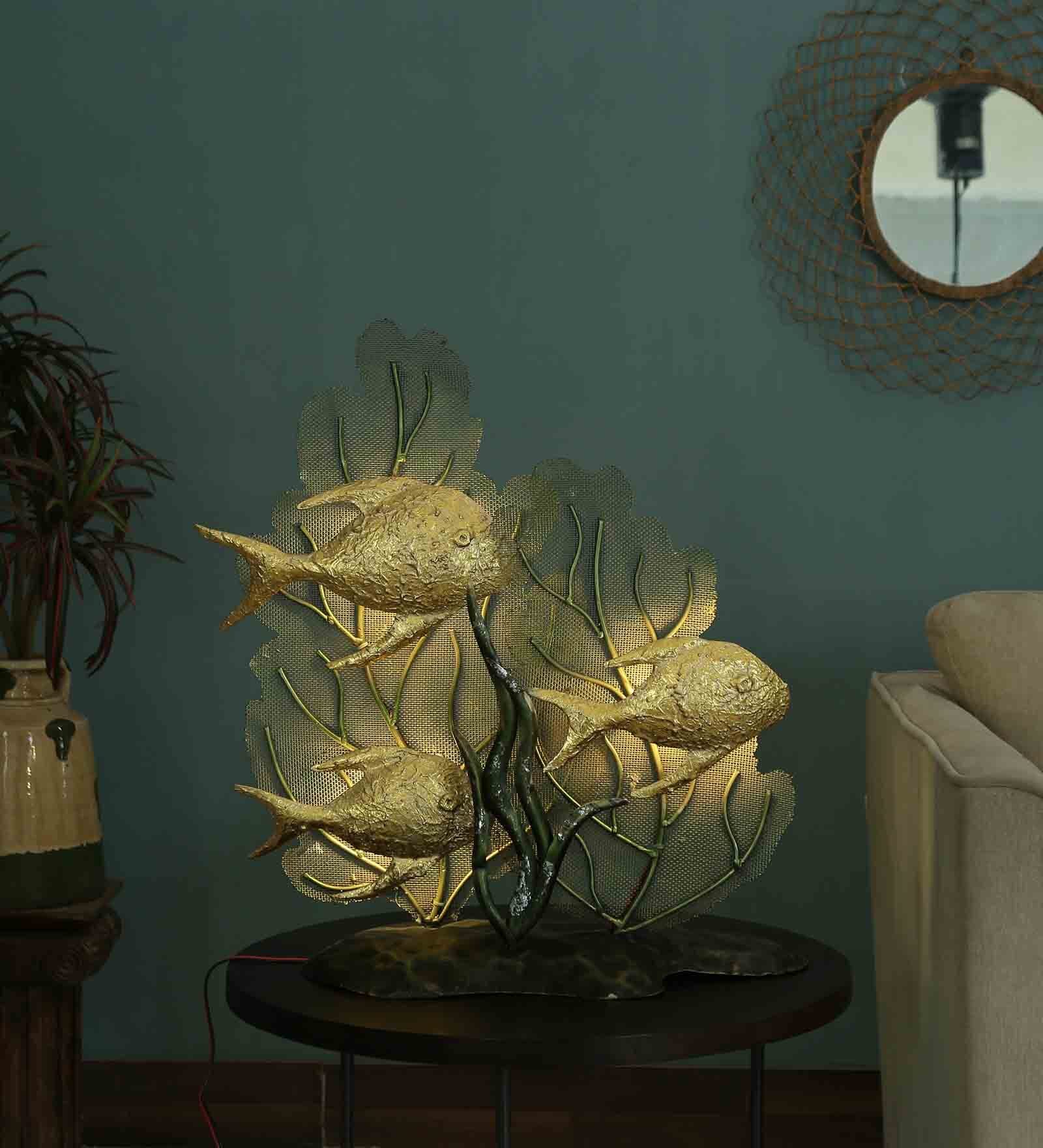 Golden Fish Figurine