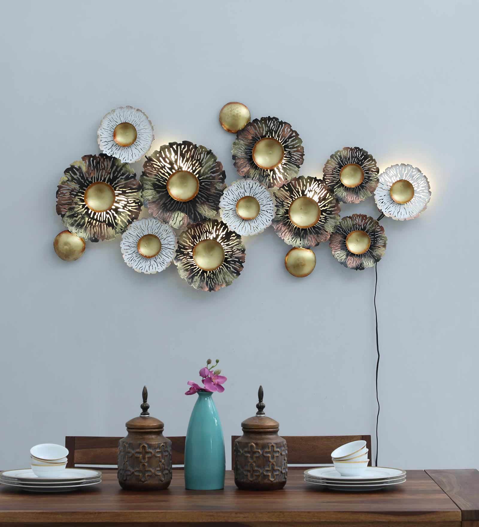 Golden Iron Wall Morale Metal Wall Art