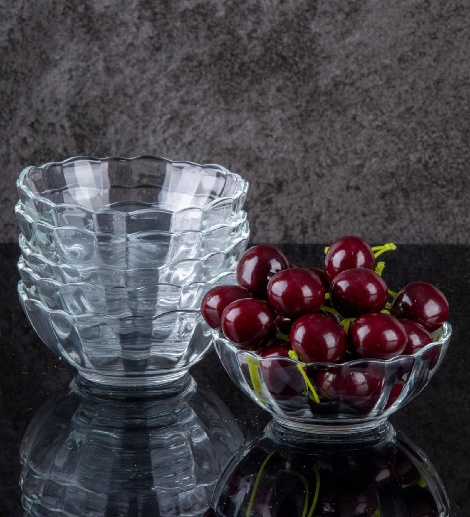 Goodhomes Glass Bowl (Set of 6pcs)