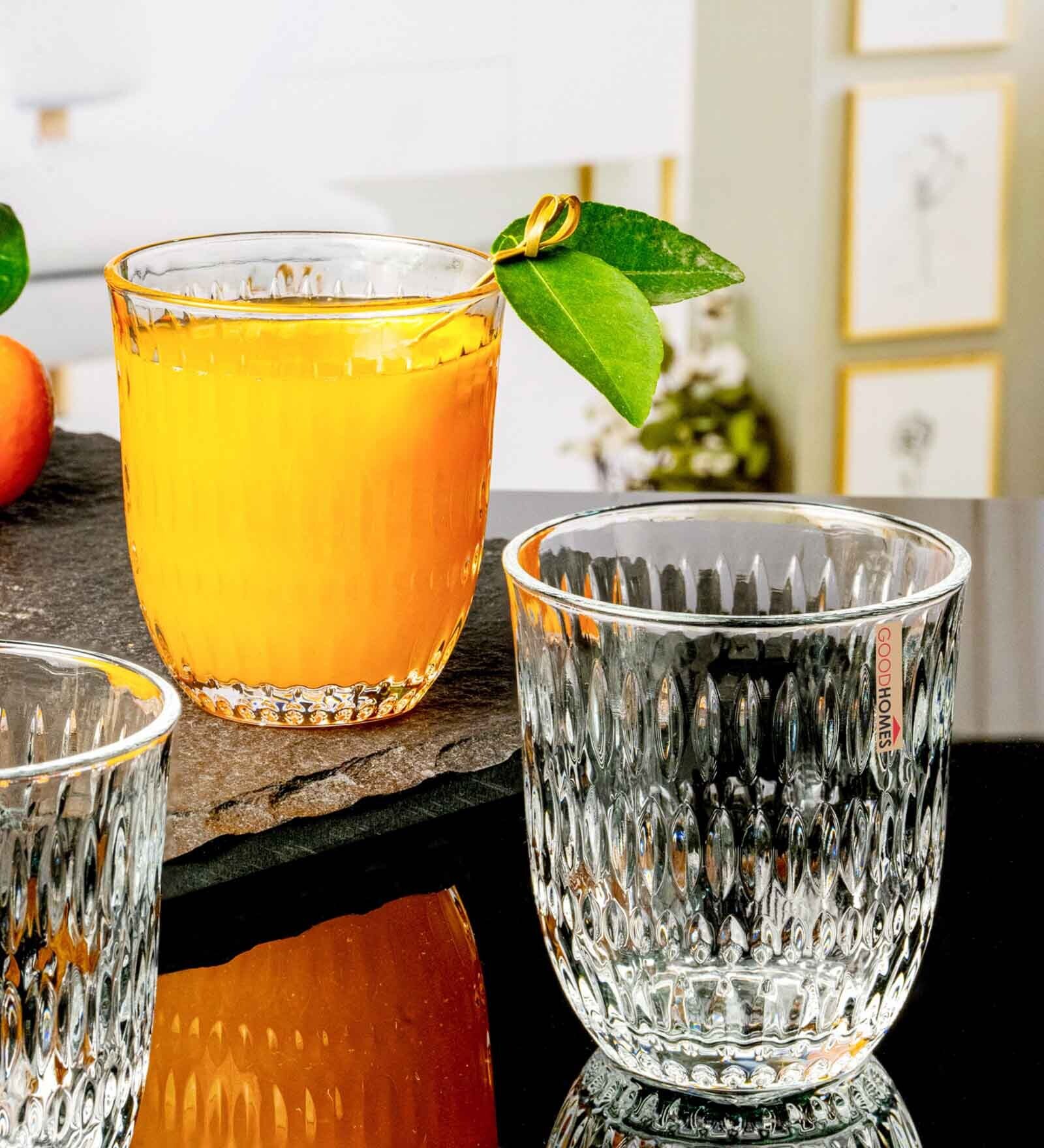 Glass Whisky Tumbler Set of 6pcs