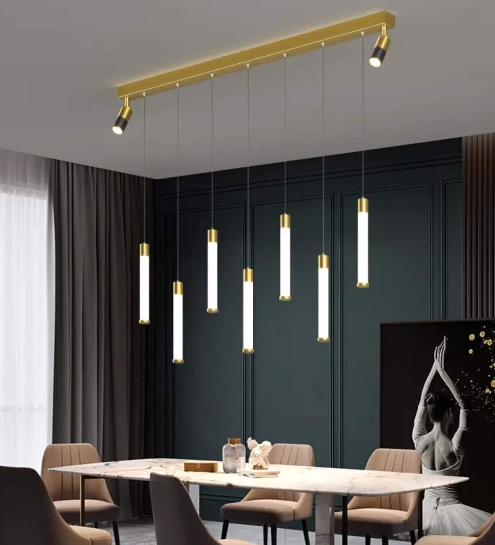 Buy Gove Gold LED Smart Voice Assist Chandelier By Smartway Lightings ...