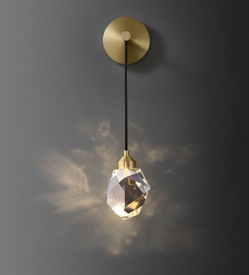 Magic Metal LED Novelty Wall Light (Brass)