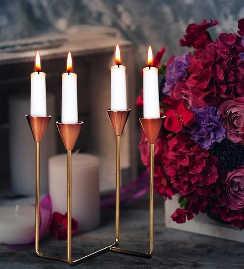 Candle Holder - Buy Resin Candle Stand Online for Home Decor