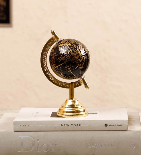 Gold Eames Miniature Globe