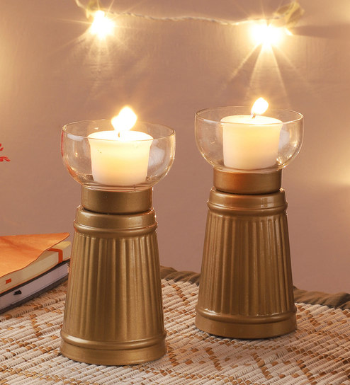 table tea light holder