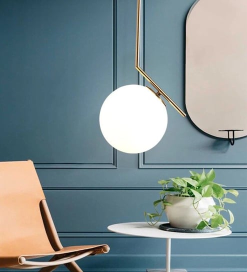 Engage Gold Metal Single Hanging Light