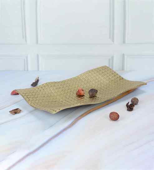 Gold OceanFlow Tray-Large