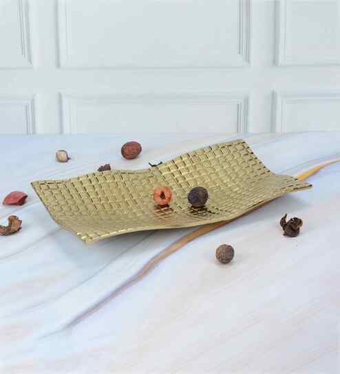 Gold OceanFlow Tray-Medium