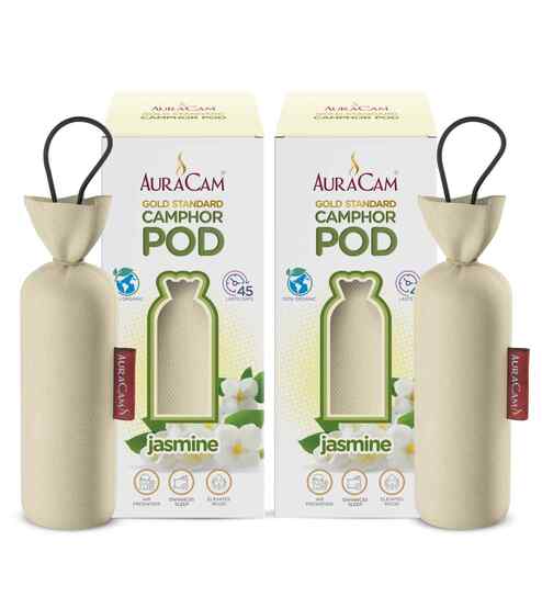 Gold Standard Camphor Pod Cone (Jasmine) - Set of 2