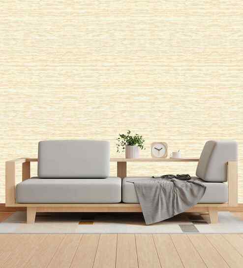 Golden Buff Design Subtle Elegance Modern Style Wallpaper