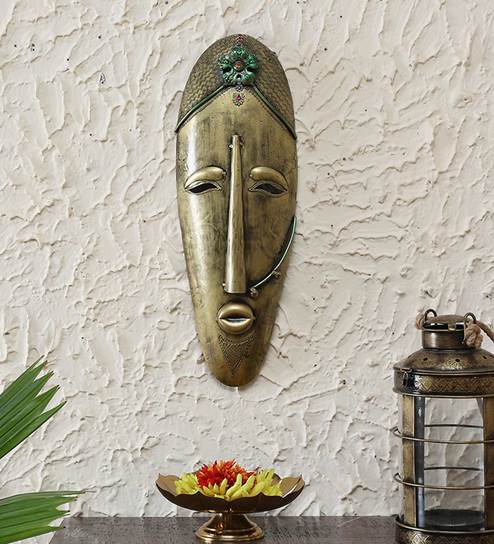 Buy Golden Wrought Iron Decorative Wall Art By Godeccor Online