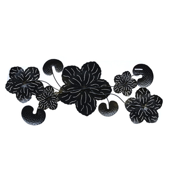 Buy Gold Metal Flower Wall Art by Malik Design Online - Floral Metal