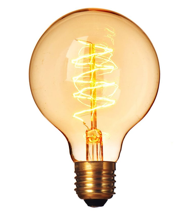 Buy G80 Gold E27- 40 Watts Filament Bulb By Imperial Glass Emporium ...