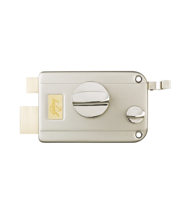 Buy Godrej Ultra Twin Bolt 1CK Outside Opening Satin Nickel