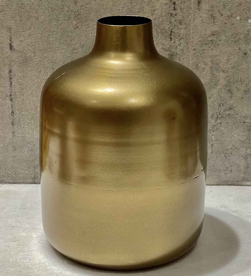 Buy Gold Metal Flower vase By Urban Born Online Vases Vases Home