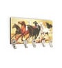 Multicolour MDF Horses Durable Key Holder