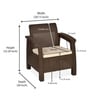 Goa Patio Chair in Season Dark Brown