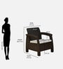Goa Sofa Set With Cushion (3+1+1 Seater) In Grey Colour Goa Sofa Set With Cushion (3+1+1 Seater) In Grey Colour
