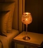 Golden Metal Goblet Tea Light Holder