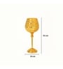 Golden Metal Goblet Tea Light Holder