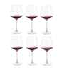 Goblet Set of 6 Crystal Lead Free Glass 460ml Wine Glasses