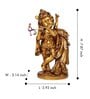 God Baby Krishna With Peacock
Brown Resin  Idols