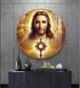 God Jesus Acrylic Round Wall Art