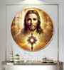 God Jesus Acrylic Round Wall Art