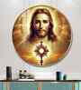 God Jesus Acrylic Round Wall Art