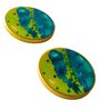Multicolour (4 x 4 Inches) Marble (Set of 2) Coasters