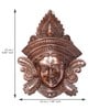 Goddess Durga Brown Metal Idol