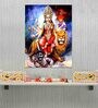 Goddess Durga Toughened Glass Art Print