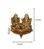 Goddess Leaf  Gold Aluminium Diya